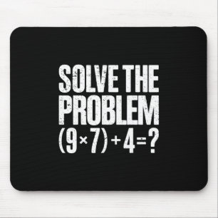 Funny 67 Meme Pemdas Math Teacher Brainrot Element Mouse Mat