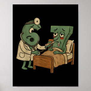 Funny 67 Meme Sick Seven Number Tee  Poster