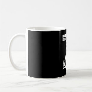 Funny 67 meme six seven hiking outdoors coffee mug