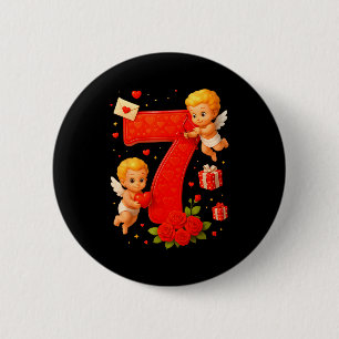 Funny 67 Meme Six Seven Matching Couples Valentine 6 Cm Round Badge