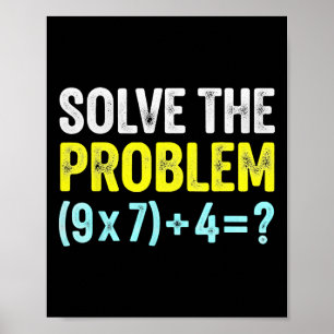 Funny 67 Meme Six Seven Math Teacher Brain-rot Jok Poster