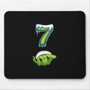 Funny 67 Meme Six Seven Scary Monster Hands Christ Mouse Mat
