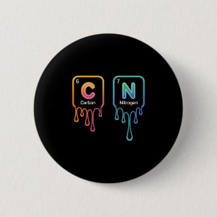Funny 67 Meme Six Seven Teacher Science Periodic T 6 Cm Round Badge