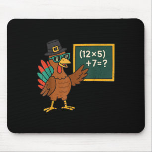 Funny 67 Meme Turkey Math Teacher Thanksgiving Mat Mouse Mat