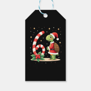 Funny 67 Meme Turtle Christmas PJm Men Women Famil Gift Tags