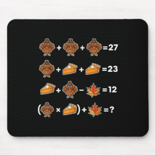 Funny 67 Memethanksgiving Math Teacher Puzzle Turk Mouse Mat