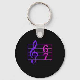 Funny 67 Music Meme Slang Music Teacher Humor Retr Key Ring