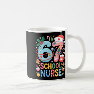 Funny 67 School Nurse Christmas Xmas Meme Holiday Coffee Mug