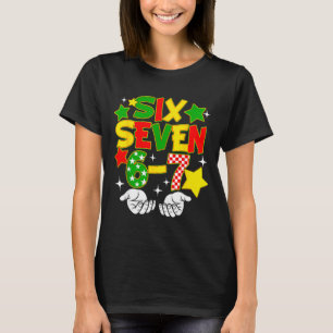 Funny 67 six seven meme black history african T-Shirt