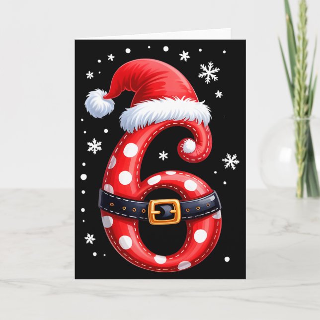 Funny 67 Six Seven Meme Couple Matching Christmas  Card (Front)