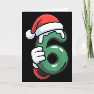 Funny 67 Six Seven Meme Couple Matching Christmas  Card