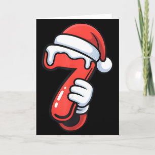 Funny 67 Six Seven Meme Couple Matching Christmas  Card