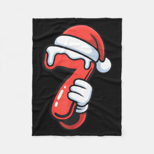 Funny 67 Six Seven Meme Couple Matching Christmas  Fleece Blanket