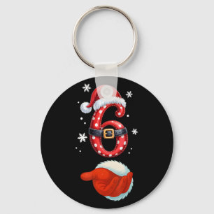 Funny 67 Six Seven Meme Couple Matching Christmas Key Ring
