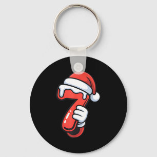 Funny 67 Six Seven Meme Couple Matching Christmas Key Ring