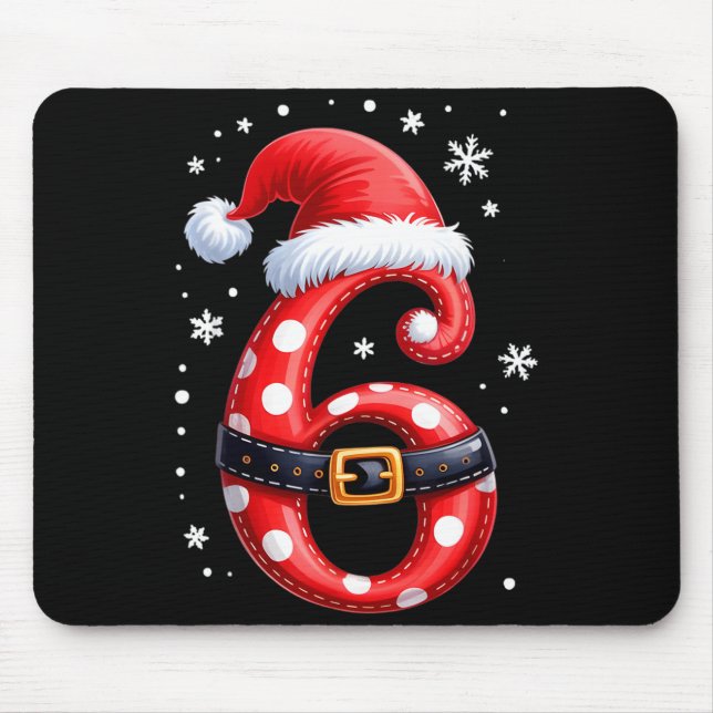 Funny 67 Six Seven Meme Couple Matching Christmas  Mouse Mat (Front)