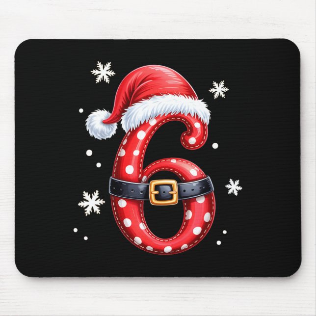 Funny 67 Six Seven Meme Couple Matching Christmas  Mouse Mat (Front)