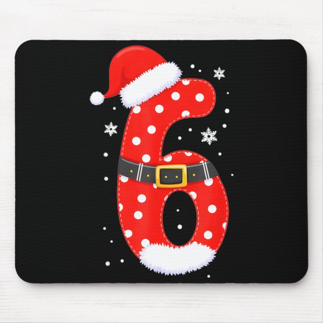 Funny 67 Six Seven Meme Couple Matching Christmas  Mouse Mat (Front)