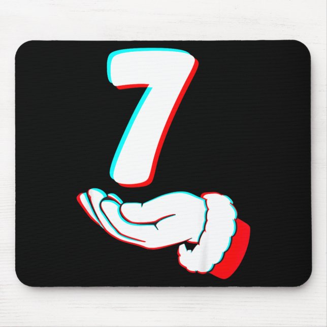 Funny 67 Six Seven Meme Couple Matching Christmas  Mouse Mat (Front)