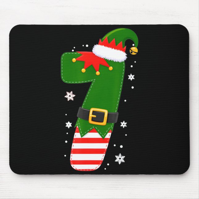 Funny 67 Six Seven Meme Couple Matching Christmas  Mouse Mat (Front)