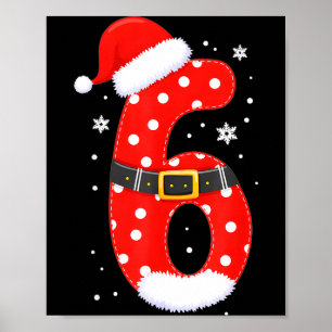 Funny 67 Six Seven Meme Couple Matching Christmas  Poster