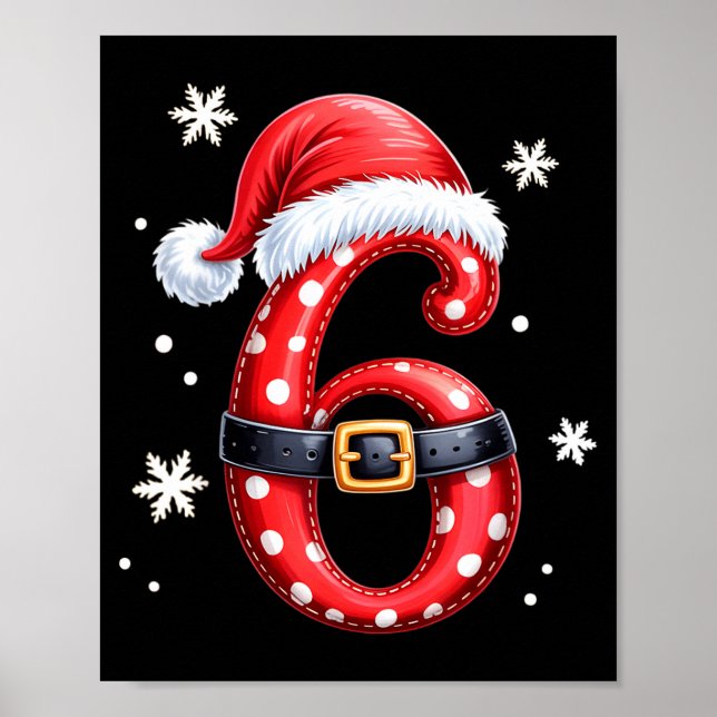 Funny 67 Six Seven Meme Couple Matching Christmas  Poster (Front)