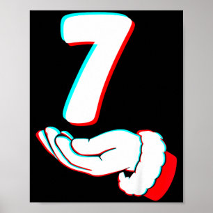 Funny 67 Six Seven Meme Couple Matching Christmas  Poster