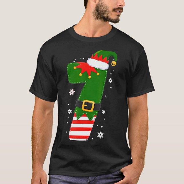 Funny 67 Six Seven Meme Couple Matching Christmas  T-Shirt (Front)