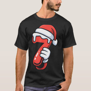 Funny 67 Six Seven Meme Couple Matching Christmas  T-Shirt