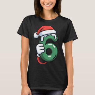 Funny 67 Six Seven Meme Couple Matching Christmas T-Shirt