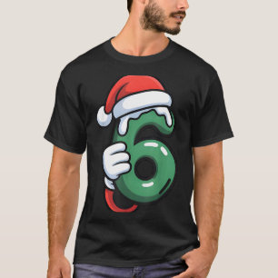 Funny 67 Six Seven Meme Couple Matching Christmas  T-Shirt