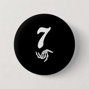 Funny 67 Six Seven Meme Couple Matching Halloween 6 Cm Round Badge