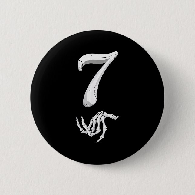 Funny 67 Six Seven Meme Couple Matching Halloween  6 Cm Round Badge (Front)