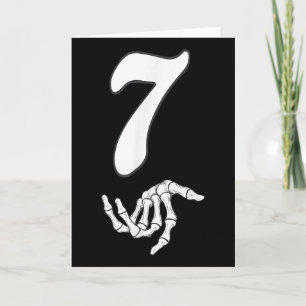 Funny 67 Six Seven Meme Couple Matching Halloween Card