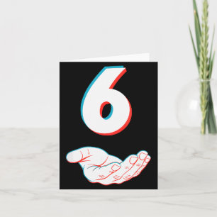 Funny 67 Six Seven Meme Couple Matching Halloween Card