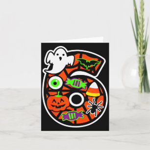 Funny 67 Six Seven Meme Couple Matching Halloween Card