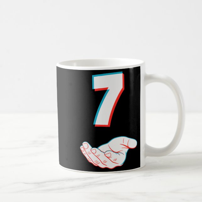 Funny 67 Six Seven Meme Couple Matching Halloween  Coffee Mug (Right)