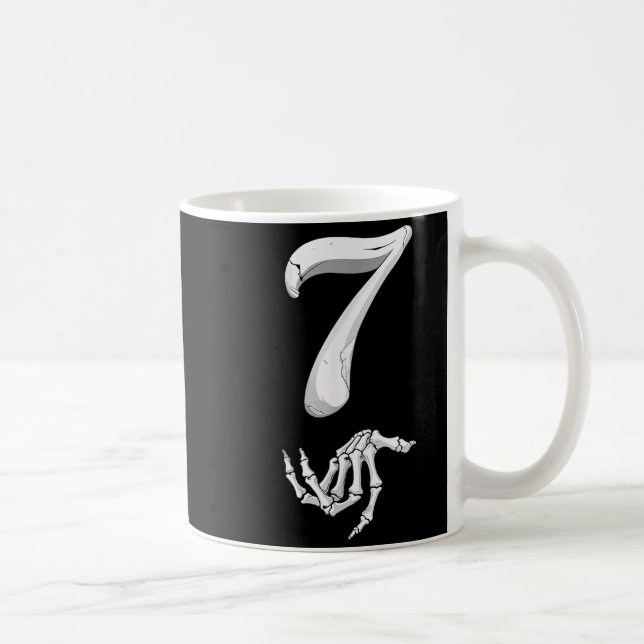 Funny 67 Six Seven Meme Couple Matching Halloween  Coffee Mug (Right)