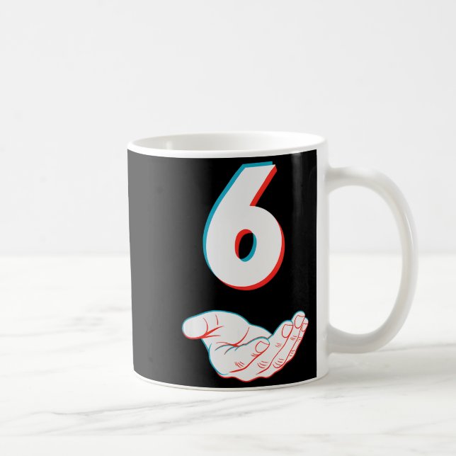 Funny 67 Six Seven Meme Couple Matching Halloween  Coffee Mug (Right)