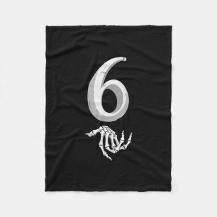 Funny 67 Six Seven Meme Couple Matching Halloween Fleece Blanket