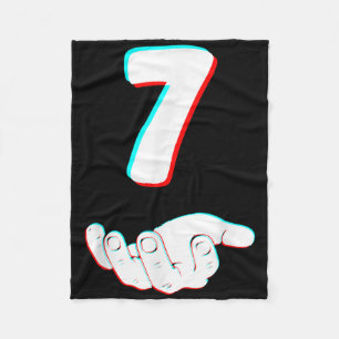 Funny 67 Six Seven Meme Couple Matching Halloween Fleece Blanket