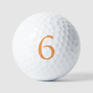 Funny 67 Six Seven Meme Couple Matching Halloween  Golf Balls