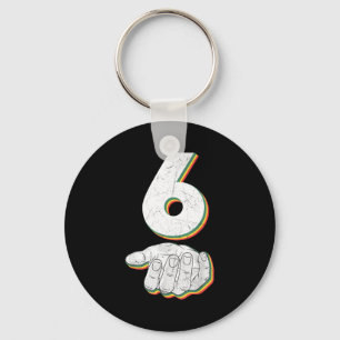 Funny 67 Six Seven Meme Couple Matching Halloween Key Ring