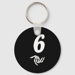 Funny 67 Six Seven Meme Couple Matching Halloween Key Ring