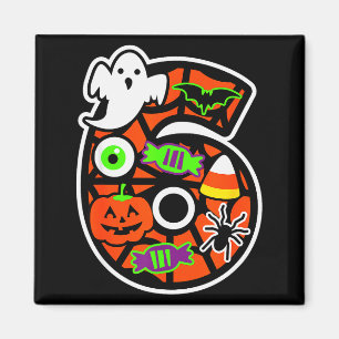 Funny 67 Six Seven Meme Couple Matching Halloween Magnet