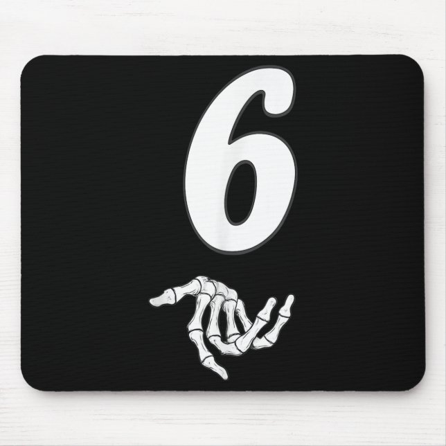 Funny 67 Six Seven Meme Couple Matching Halloween  Mouse Mat (Front)