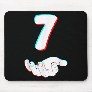 Funny 67 Six Seven Meme Couple Matching Halloween  Mouse Mat