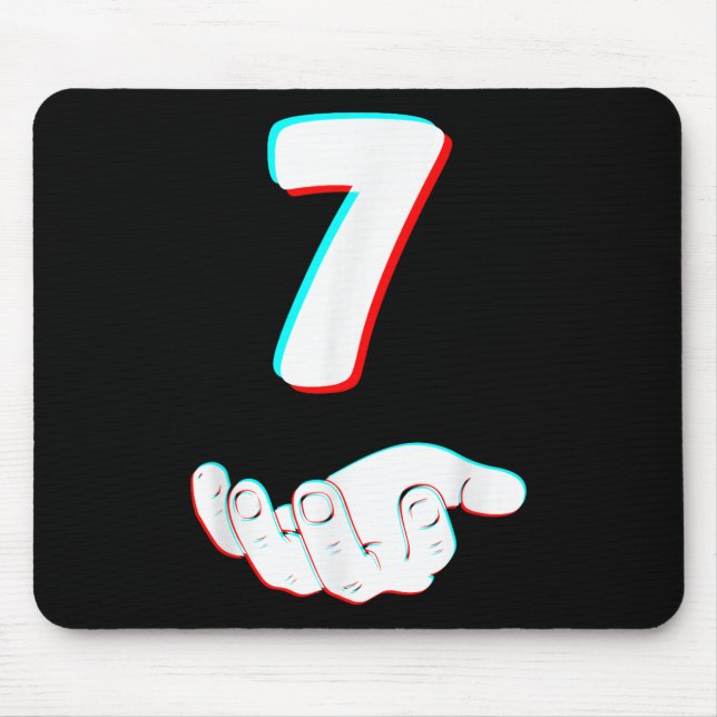 Funny 67 Six Seven Meme Couple Matching Halloween  Mouse Mat (Front)
