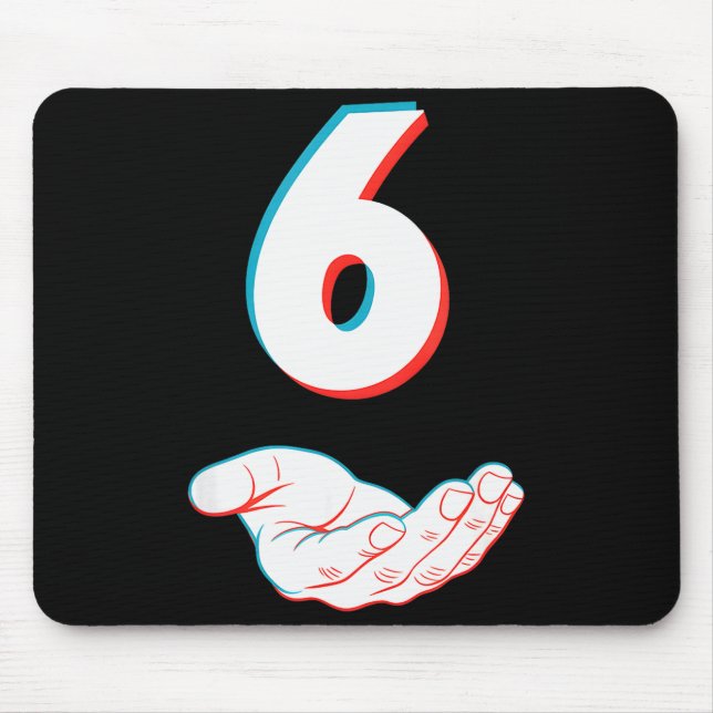 Funny 67 Six Seven Meme Couple Matching Halloween  Mouse Mat (Front)