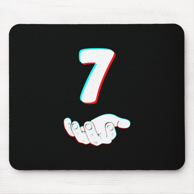 Funny 67 Six Seven Meme Couple Matching Halloween  Mouse Mat (Front)